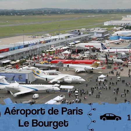 Ferienwohnung Smart House Airport Cdg, Asterix Louvres Exterior foto